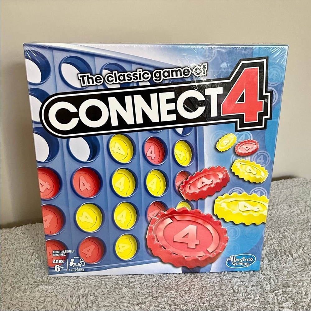 ❄️5/$20 Connect 4 Board Game, Hasbro Game, Classic Connect 4 - Brand New